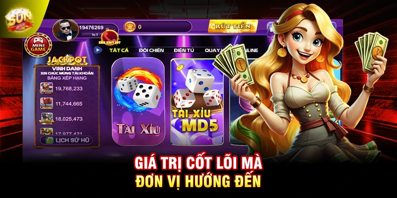 Giá trị cốt lõi mà đơn vị hướng đến