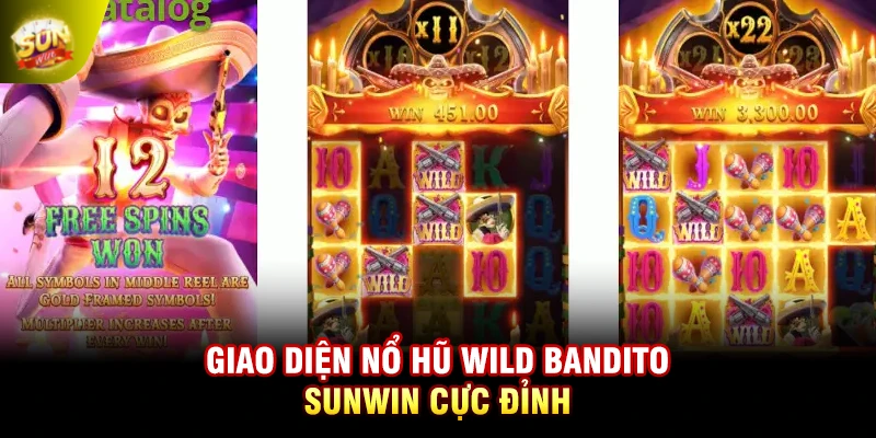 Giao diện nổ hũ Wild Bandito SUNWIN cực đỉnh