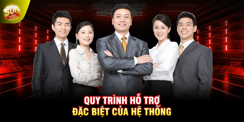 Quy trình hỗ trợ đặc biệt của hệ thống