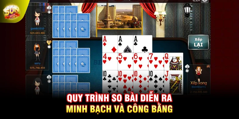 Quy trình so bài diễn ra minh bạch và công bằng