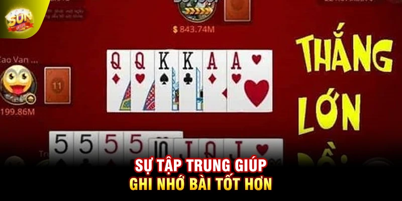 Sự tập trung giúp ghi nhớ tốt hơn